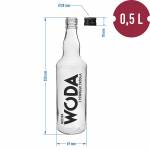 Butelka 0.5l mocna woda 631717