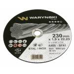 Tarcza 230x1.9 do metalu Waryński Wma315